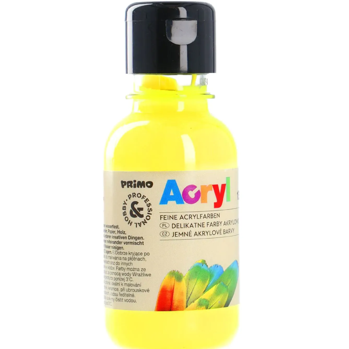 New Acrylfarbe, Gelb-fluoreszierend, 130 Ml Jga|Shop The Geschenk