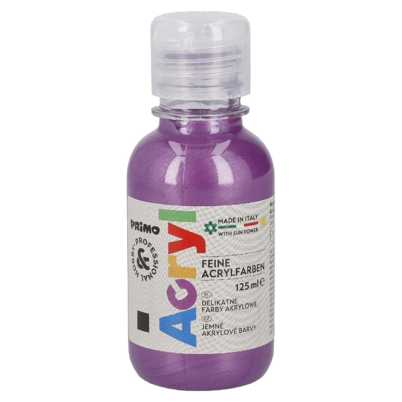 New Acrylfarbe, Violettmetall, 125 Ml Malereibedarf