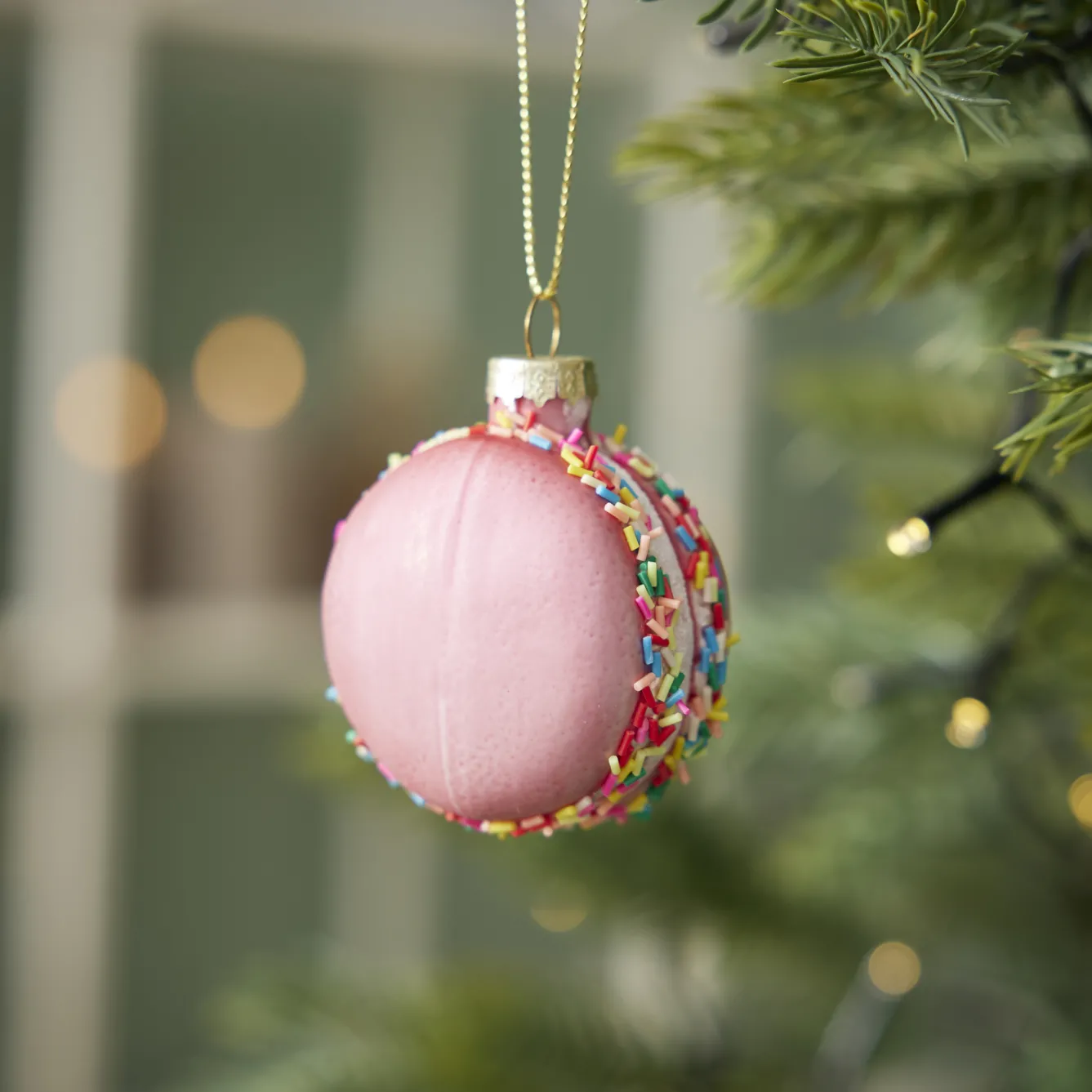 Hot Anhänger Fancy, Klein, Macaron/rosa Weihnachtsbaumschmuck