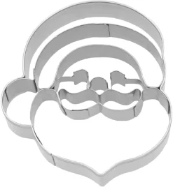 Discount Ausstechform Weihnachtsmann, Kopf, 6 Cm Weihnachtsbäckerei