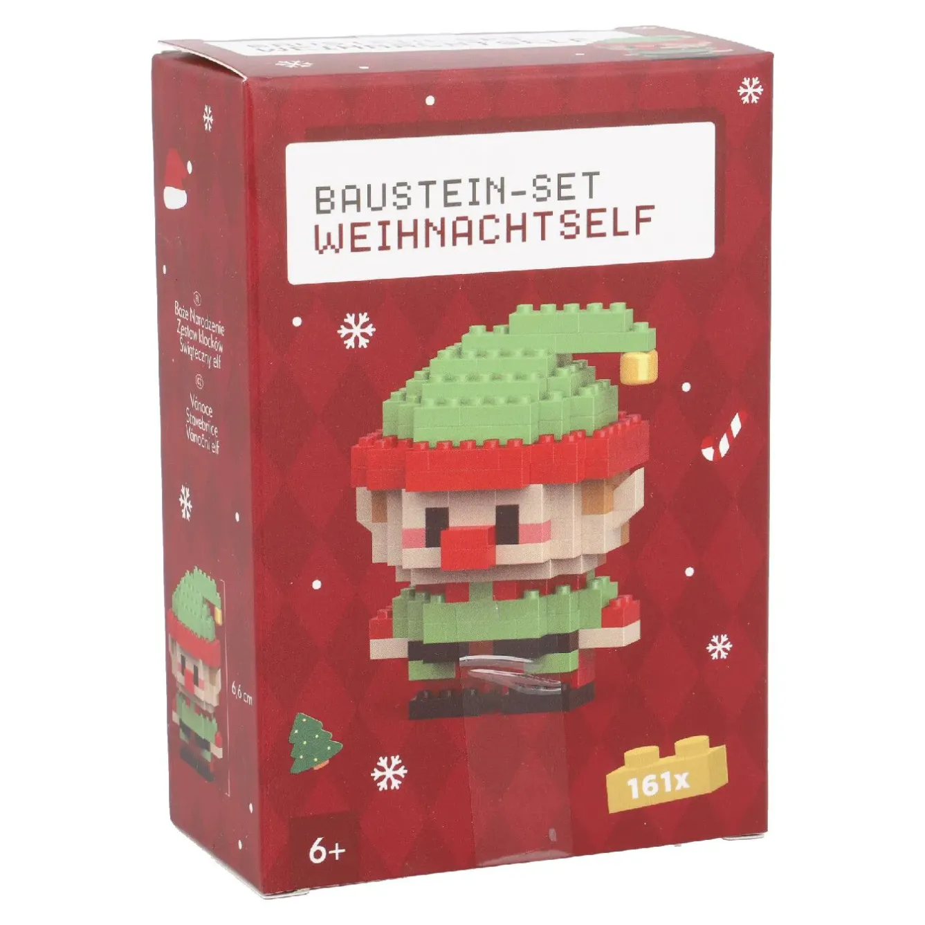 Hot Bausteine-Set 3D, Xmas/Elf, Klein Geschenkideen|Spielzeug