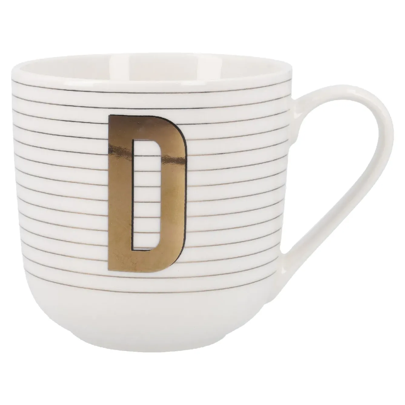 Hot Becher Buchstabe/Streifen, D, 450 Ml Küche|Weihnachtsbecher