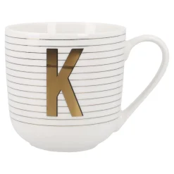 Sale Becher Buchstabe/Streifen, K, 450 Ml Küche|Weihnachten