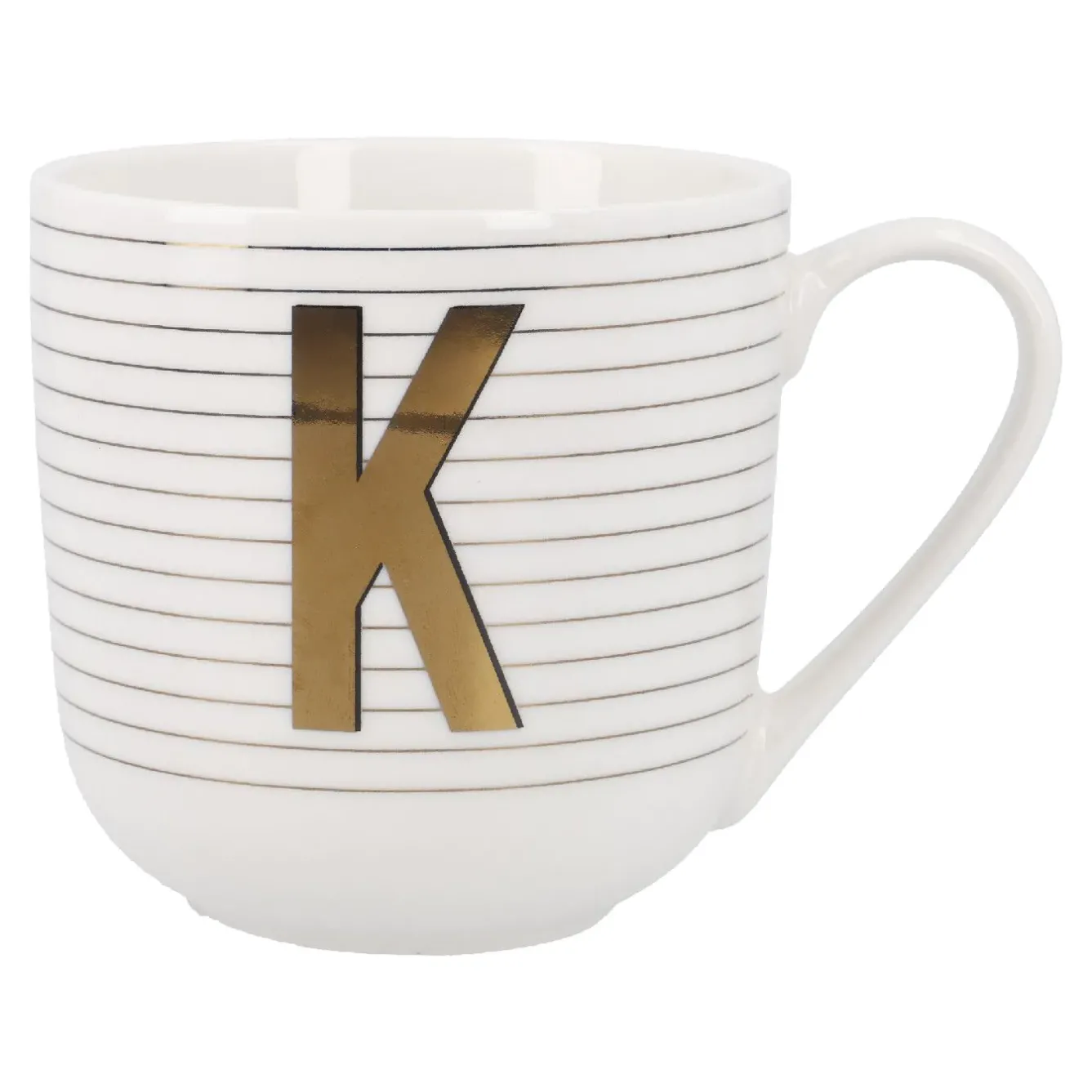 Sale Becher Buchstabe/Streifen, K, 450 Ml Küche|Weihnachten
