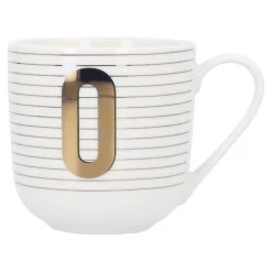 Outlet Becher Buchstabe/Streifen, O, 450 Ml Küche|Weihnachtsbecher