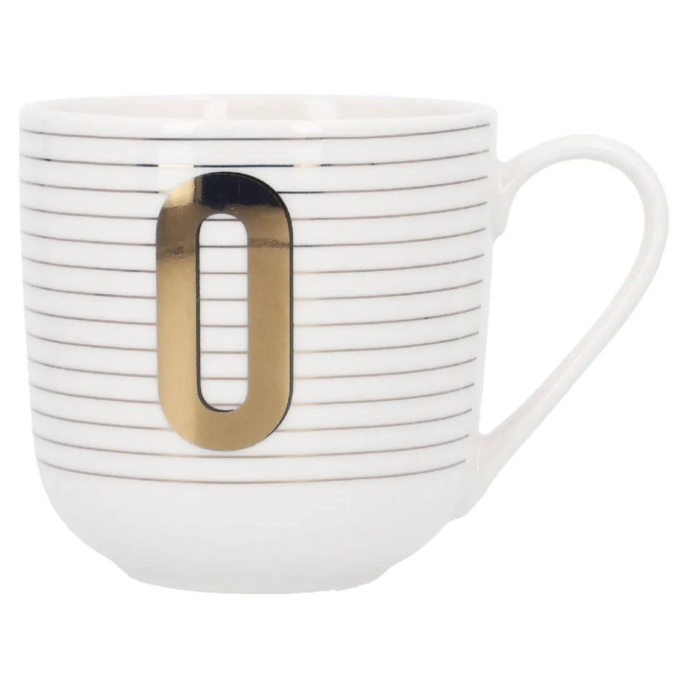Outlet Becher Buchstabe/Streifen, O, 450 Ml Küche|Weihnachtsbecher