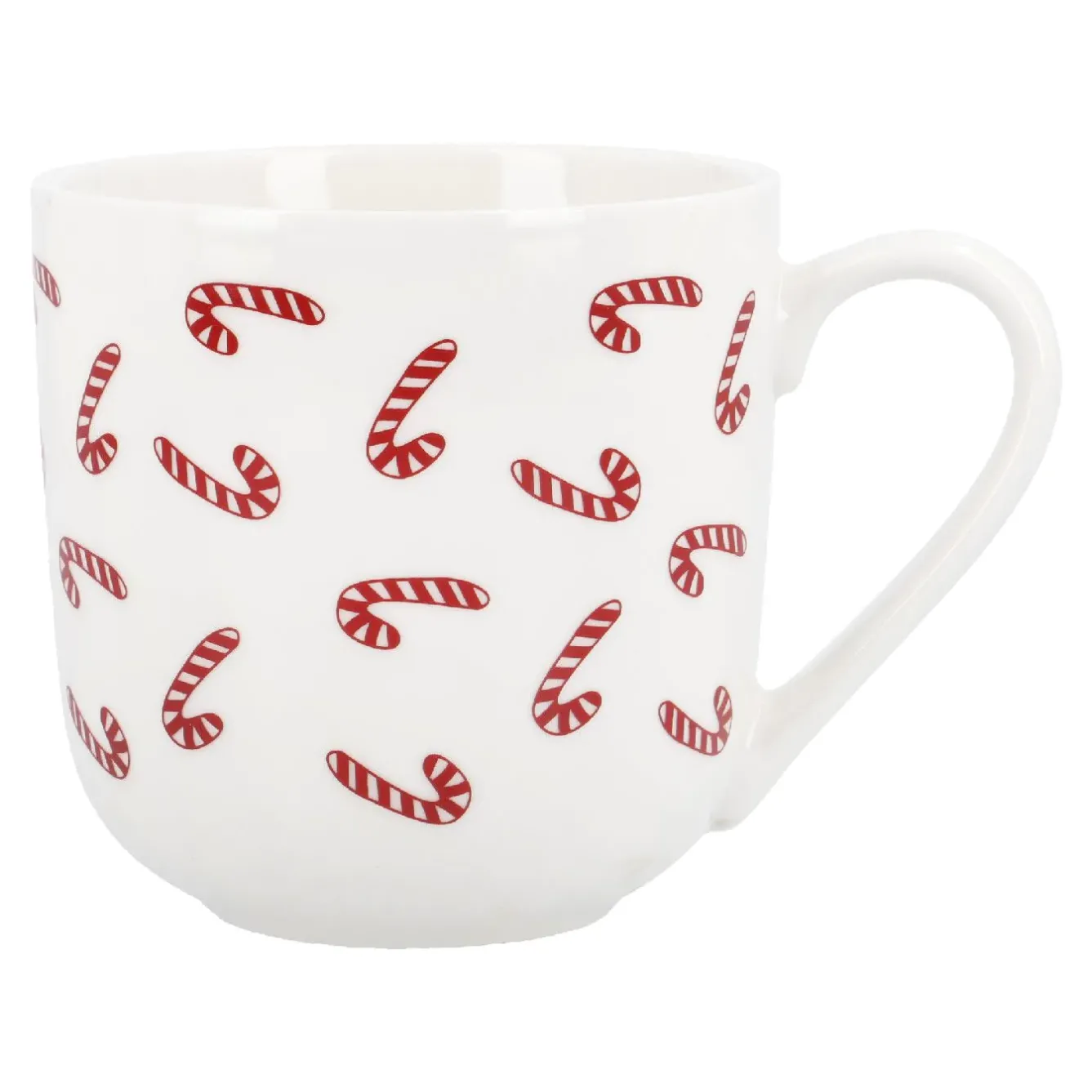 Online Becher Zuckerstangen, Weiß/rot, 450 Ml Shop The Geschenk|Küche