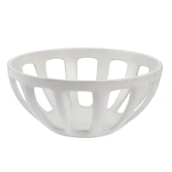 Deko-Schale Streben, Weiß-matt, 27 Cm Schalen & Tabletts
