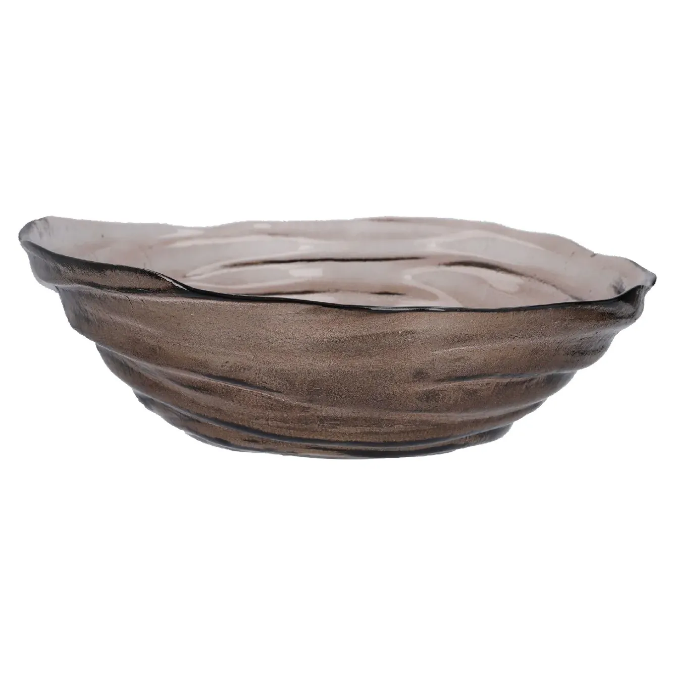 New Deko-Schale Tornado, Taupe, 32 Cm Schalen & Tabletts