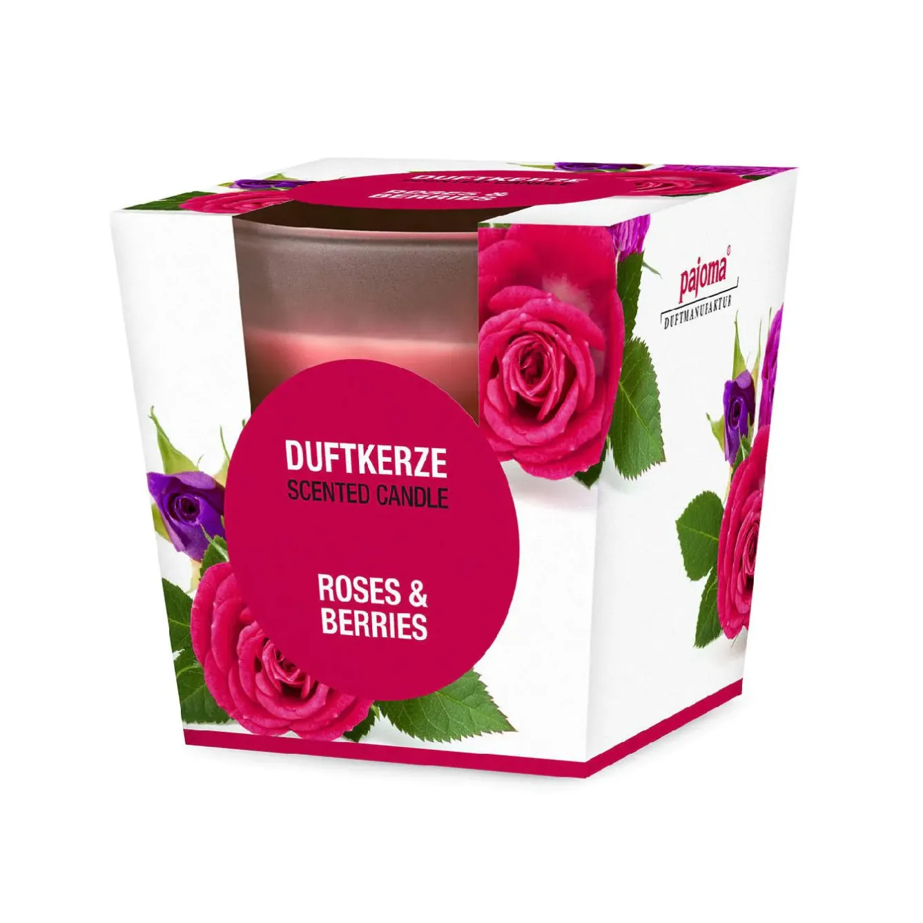 Duftkerze Im Glas, Rose & Berries Jga|Geschenkideen