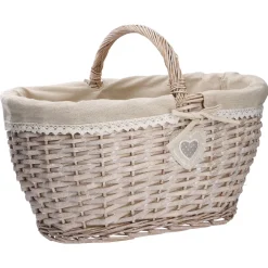 Hot Einkaufskorb Herz, 46 X 32 Cm Organisation