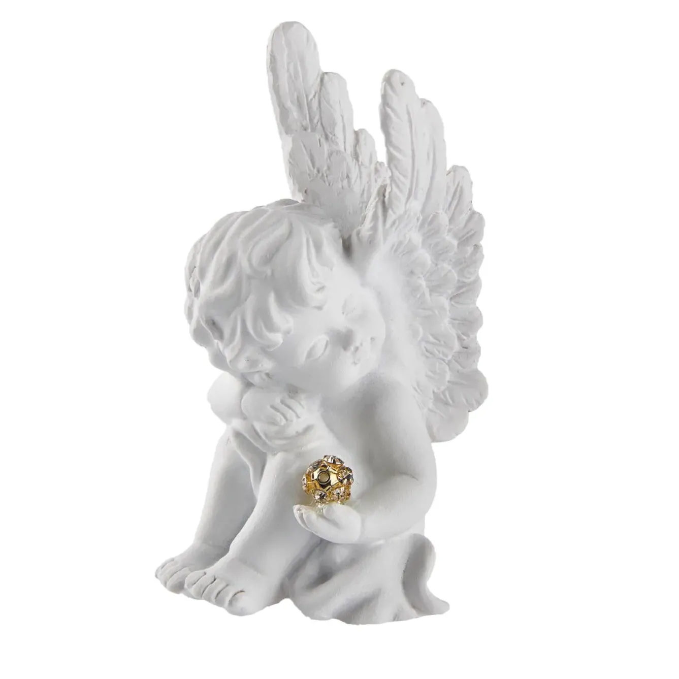 Outlet Engel Kristall, Kopf Links, 8.8 Cm Figuren