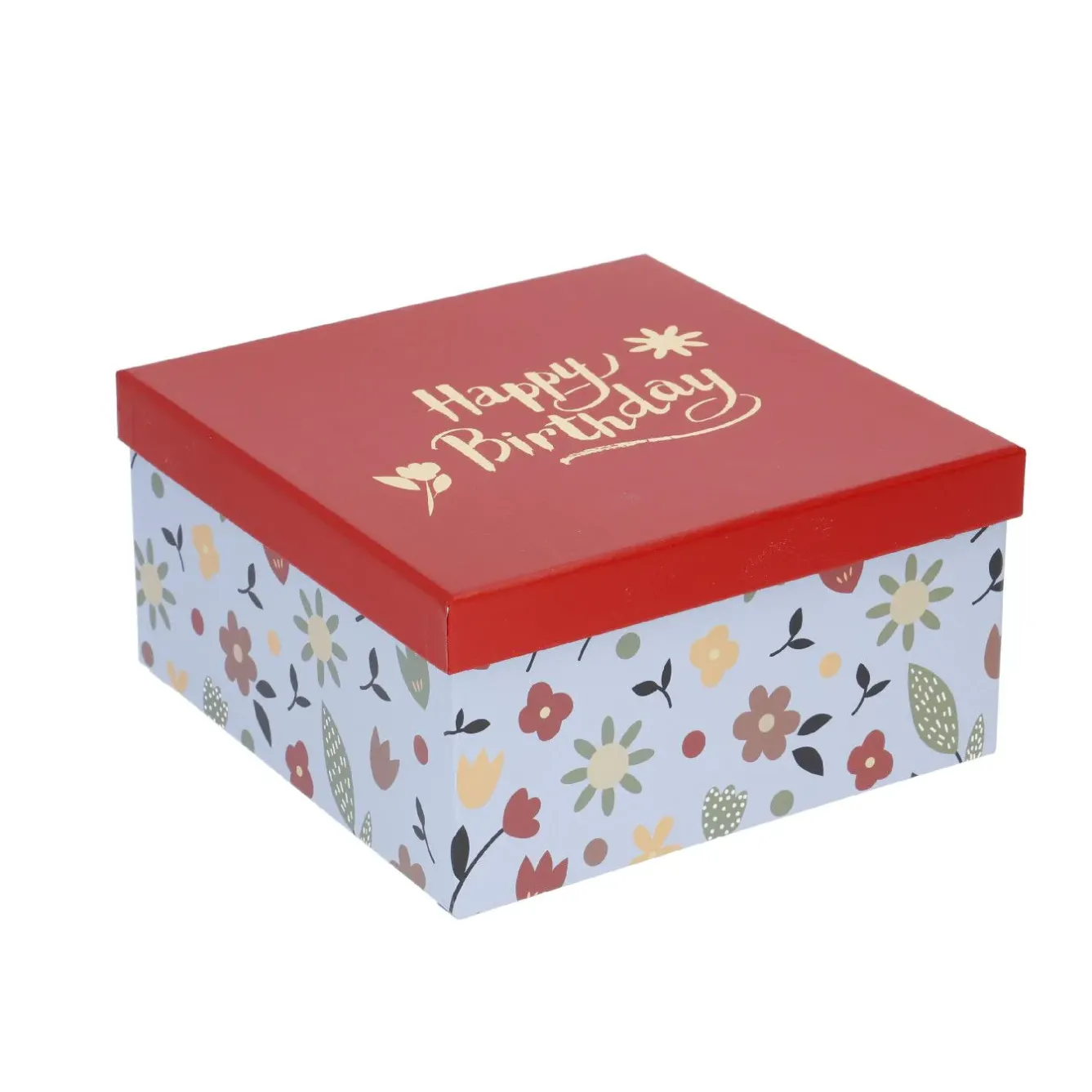 Online 5er Set Geschenkkarton Motiv, Blau Geschenkverpackung|Geschenkideen