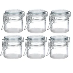 Sale 6er Set Vorratsglas Mit Bügelverschluss, 80 Ml Gastgeschenke|Hochzeitsdeko