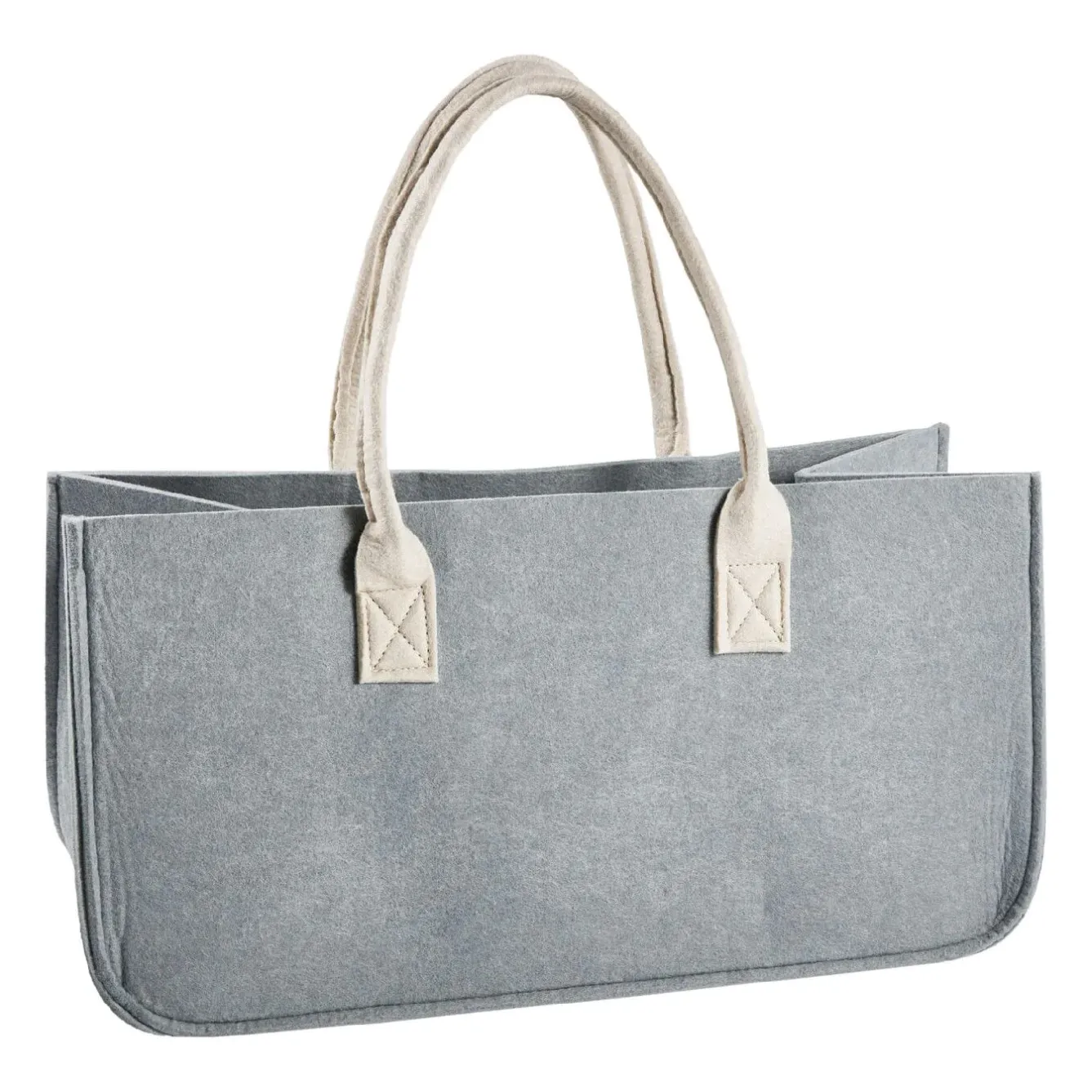 New Filztasche Kamin, Mint/beige Fashion