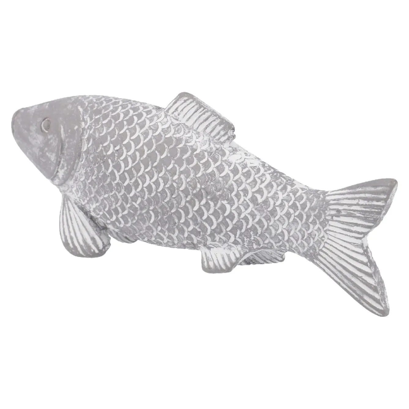 Clearance Fisch, Gewischt/grau, 10 Cm Figuren
