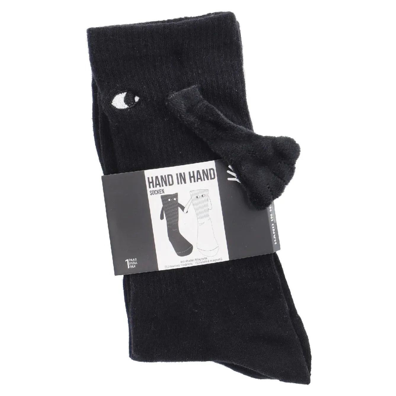 Best Freunde-Socken Magnet, Schwarz, Größe 43-46 Geschenkideen|Fashion