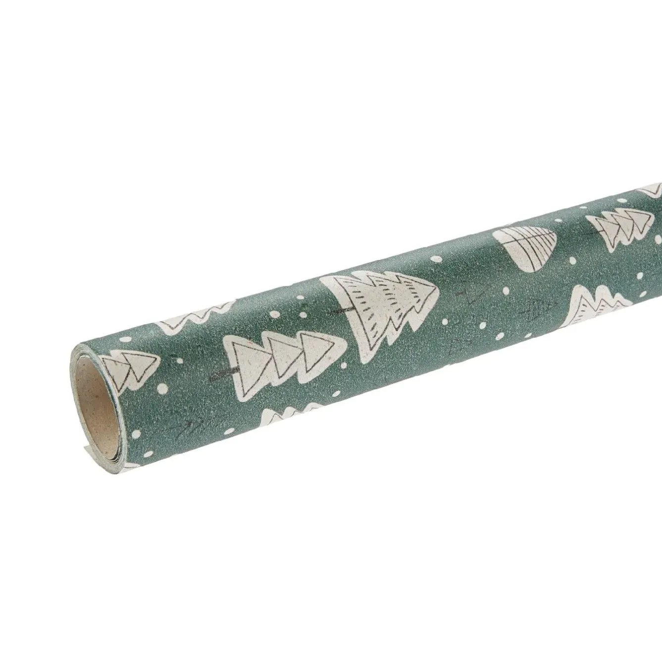 Outlet Geschenkpapier Graspapier, Bäume/grün, 1 X 3 M Geschenkverpackungen