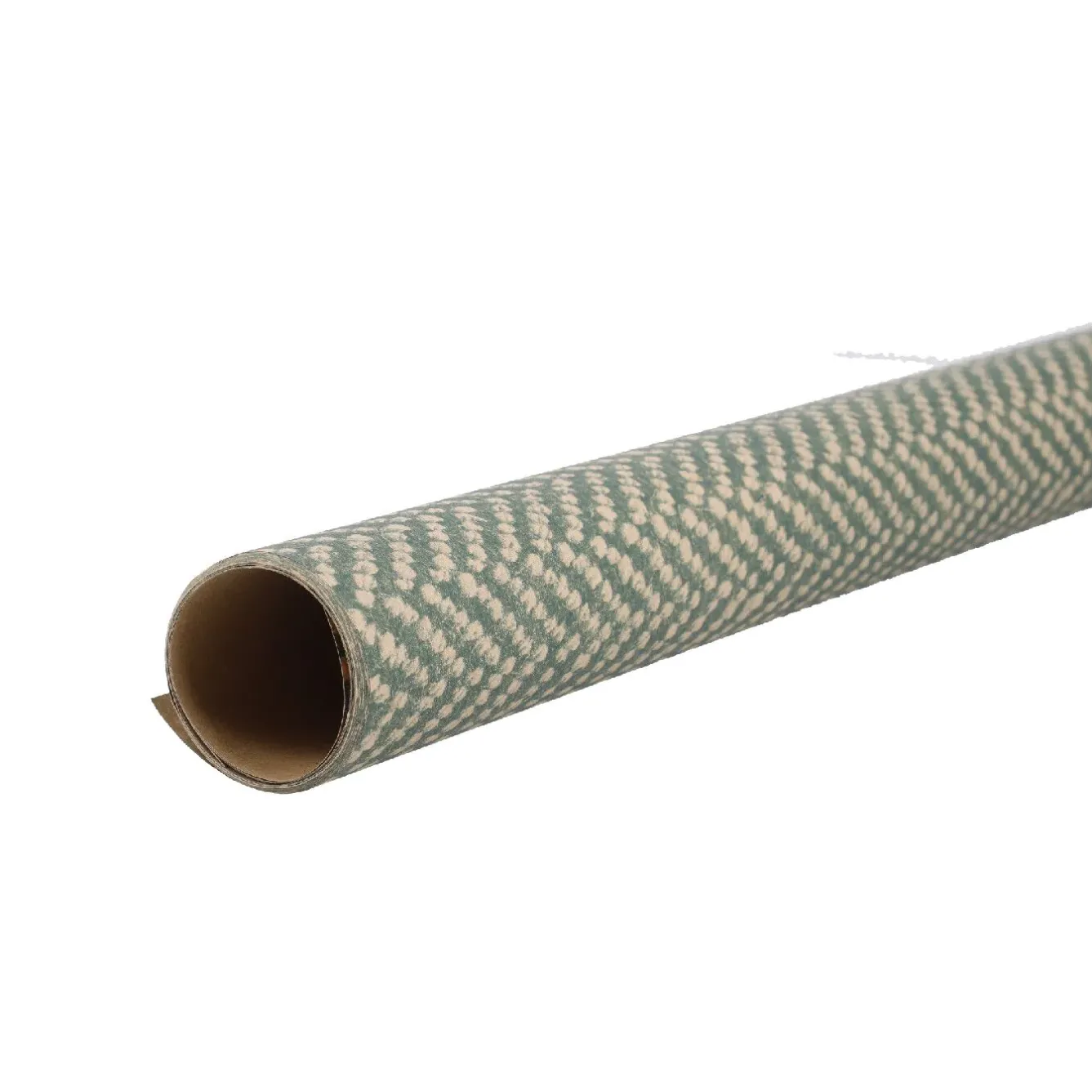 Discount Geschenkpapier Stoffoptik, Dunkelgrün, 2 M Geschenkverpackung