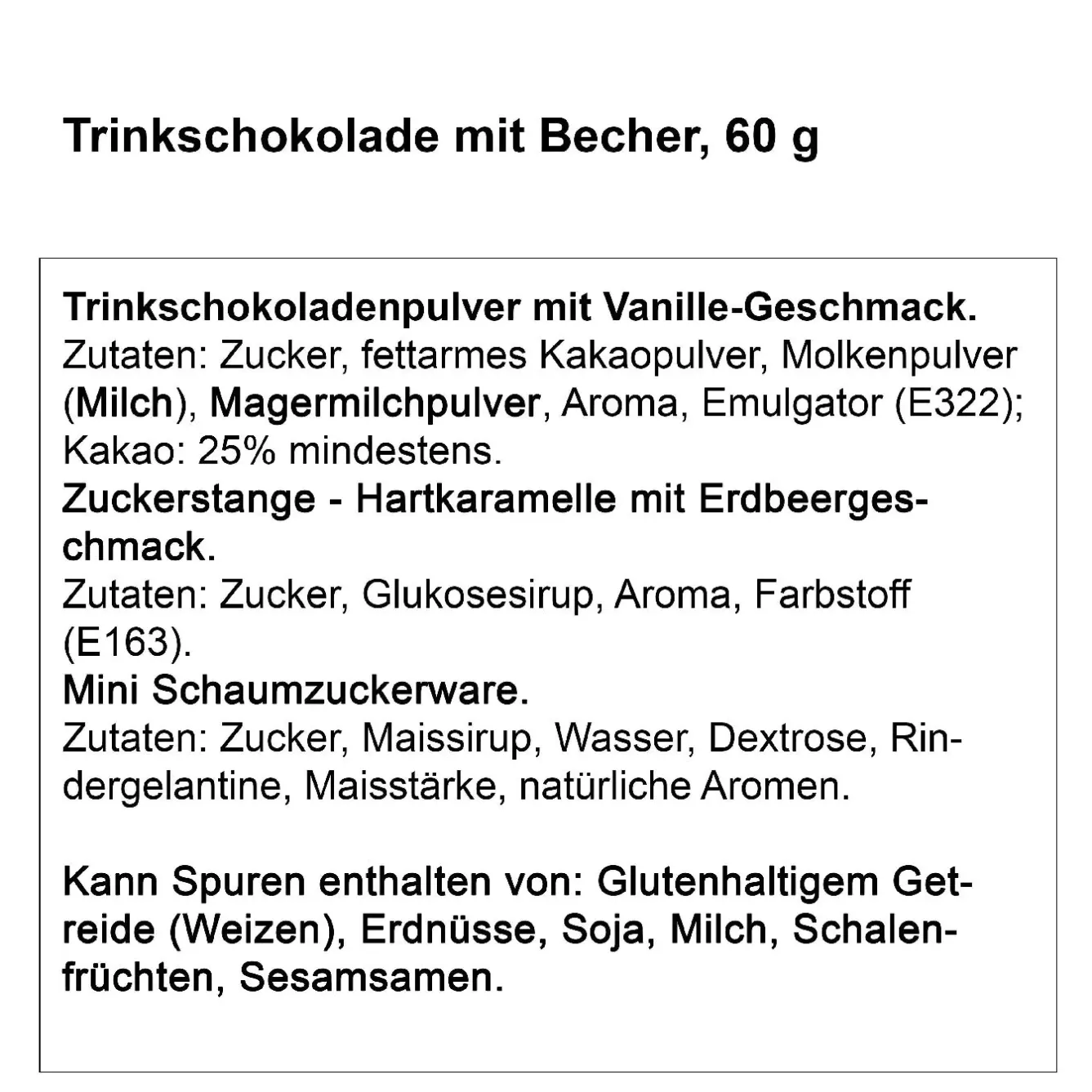Online Geschenk-Set Trinkschokolade + Becher, Haus/Lichterkette Küche|Weihnachtsgeschenke
