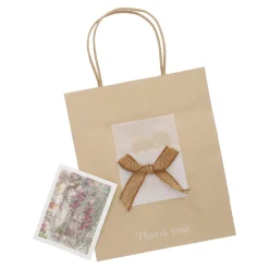 New Geschenktüte Mit Karte, Thank You, 21 X 25.5 Cm Gastgeschenke|Geschenkverpackung