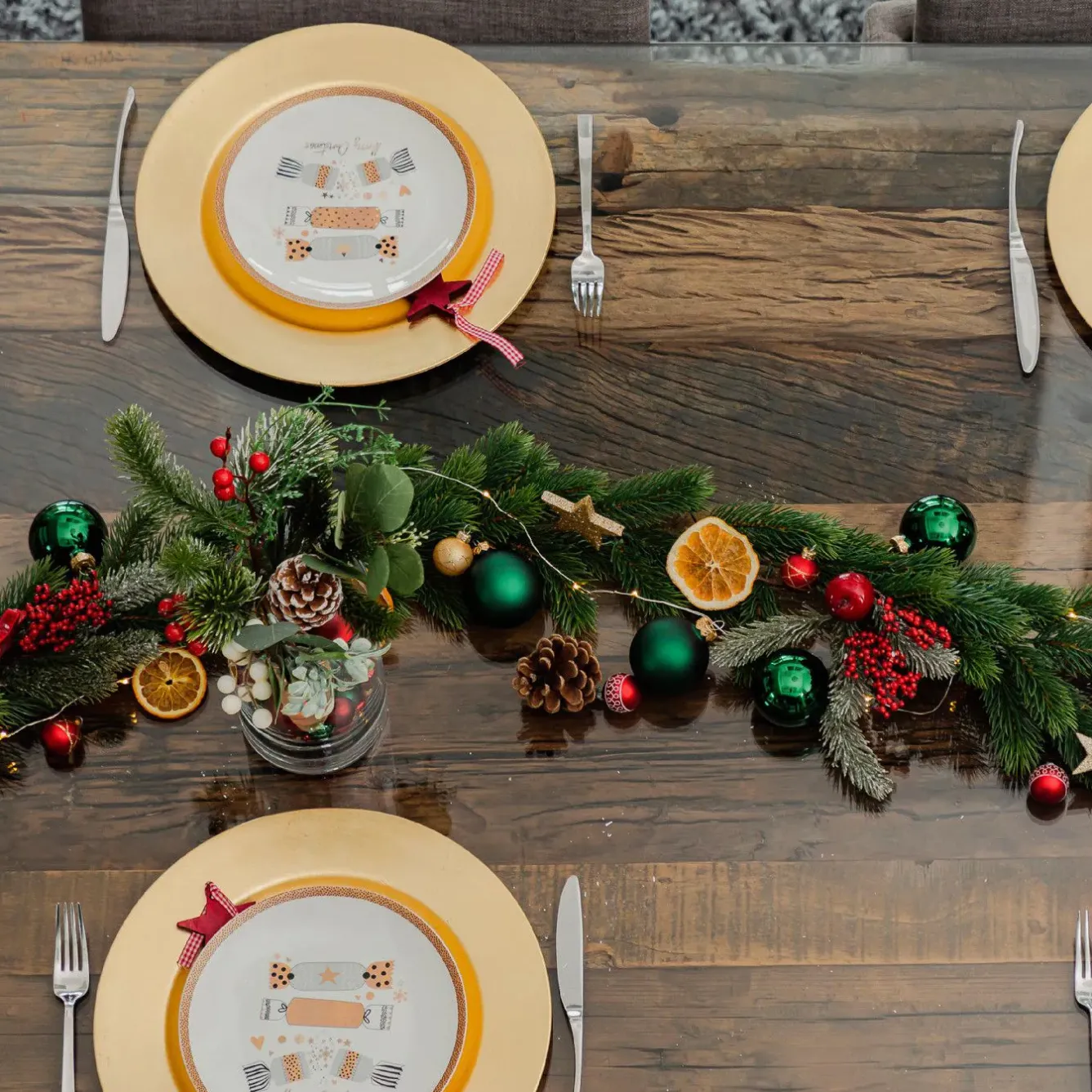 Girlande Tanne, 170 Cm Vasen & Kunstblumen|Weihnachtsbeleuchtung