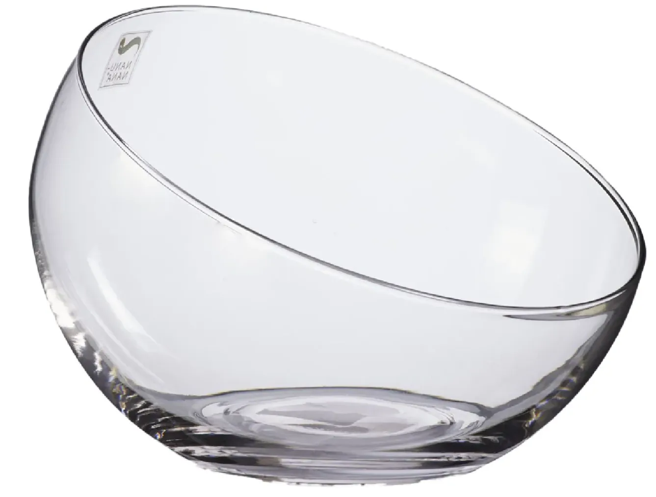 Best Glas-Kugelvase Schrägrand, Höhe 16 Cm Hochzeitsgeschenke|Hochzeitsdeko