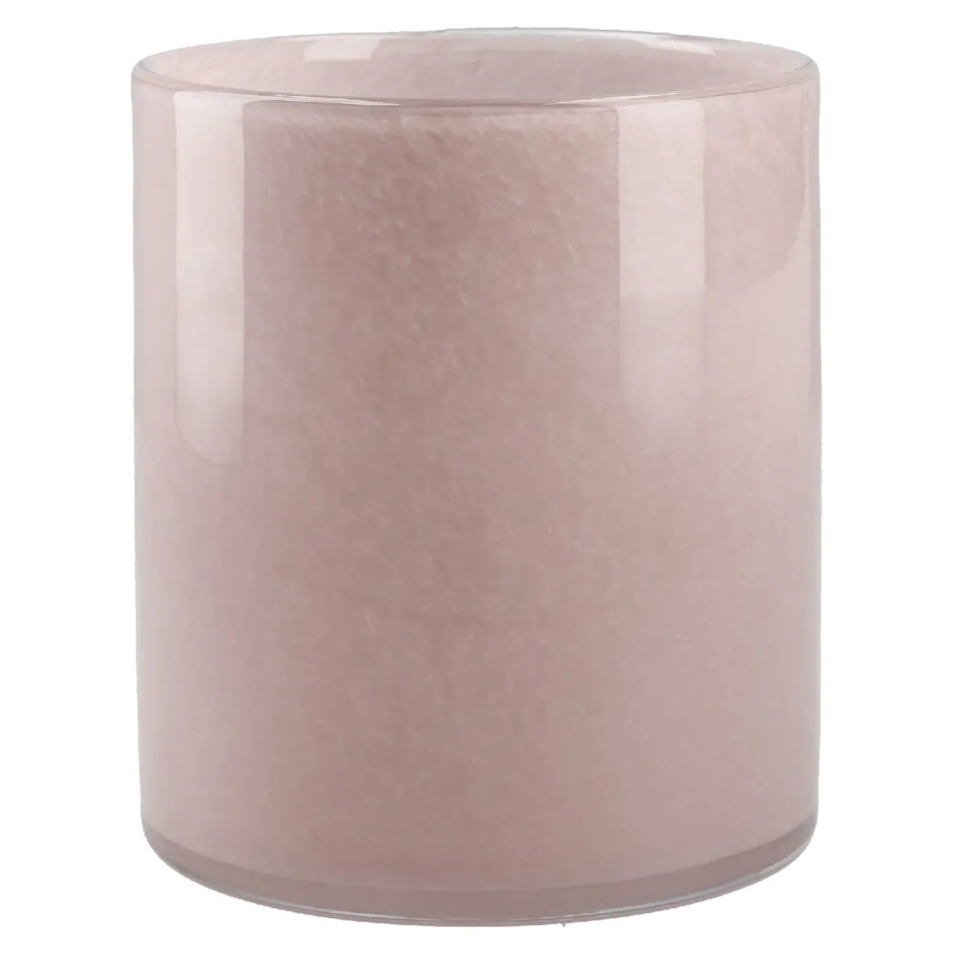 Best Glas-Vase Zylinder/Opal, Rosa, 12 X 14 Cm Tischdeko|Vasen & Kunstblumen
