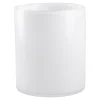 Glas-Vase Zylinder/Opal, Weiß, 12 X 14 Cm Tischdeko|Windlichter & Laternen