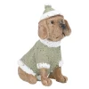 Hund Mit Mütze, Pullover/sitzend, 10 Cm Figuren|Weihnachtsdeko
