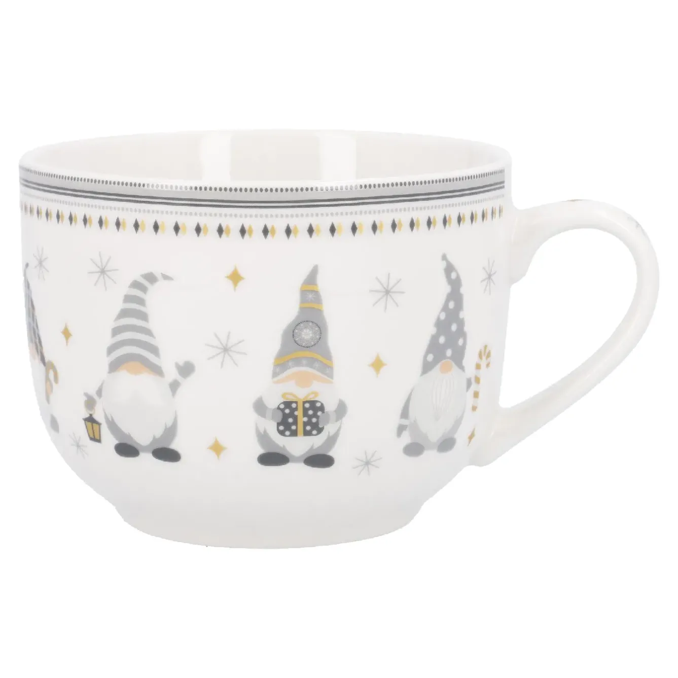 Jumbotasse Wichtel, 650 Ml Küche|Weihnachtsbecher