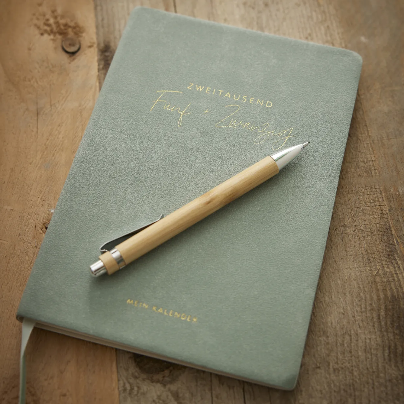 Outlet Kalender Edel, A5, Mintgrün Kalender & Planer