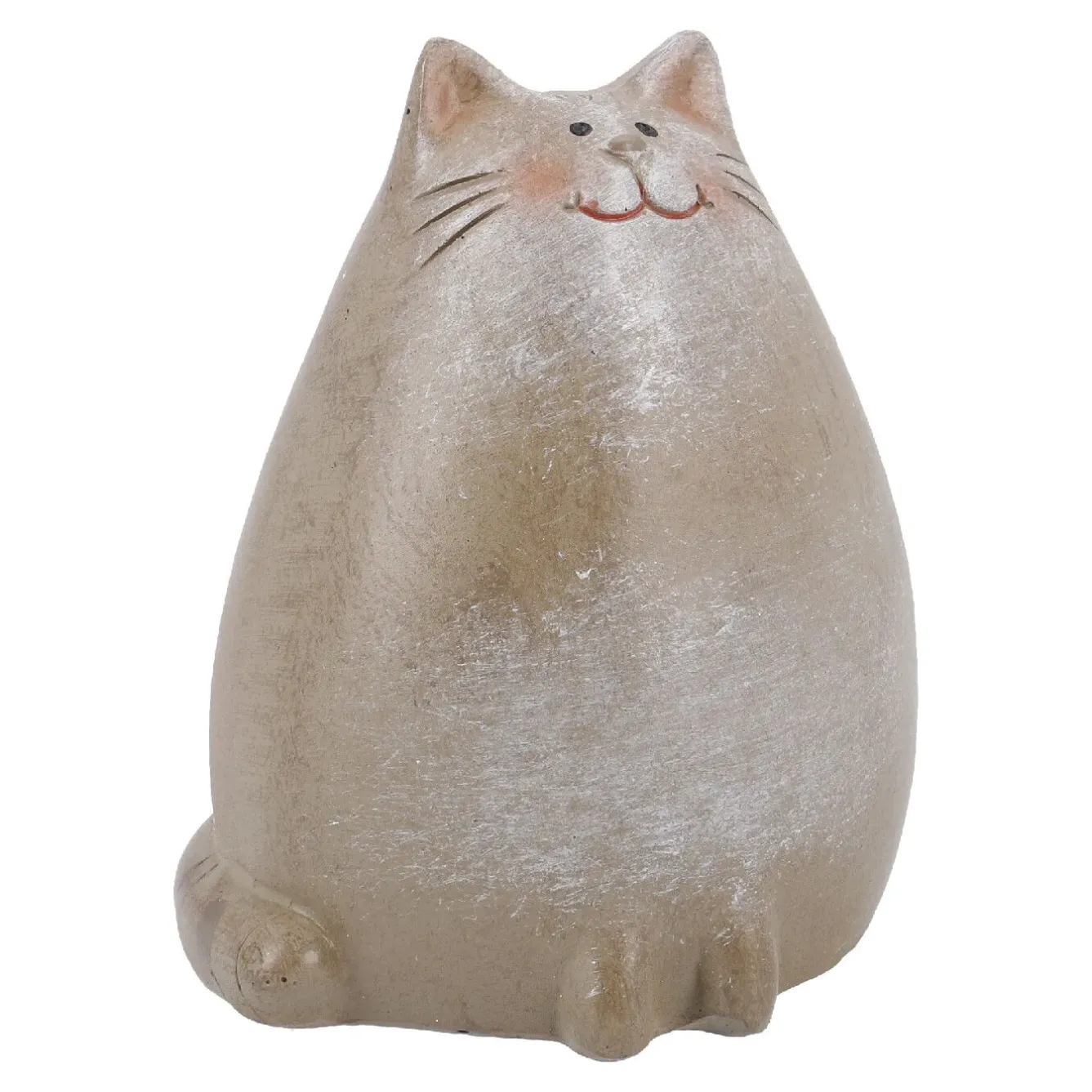 Katze, Bauchig/Augen Auf, 8.5 Cm Tierfreunde|Figuren