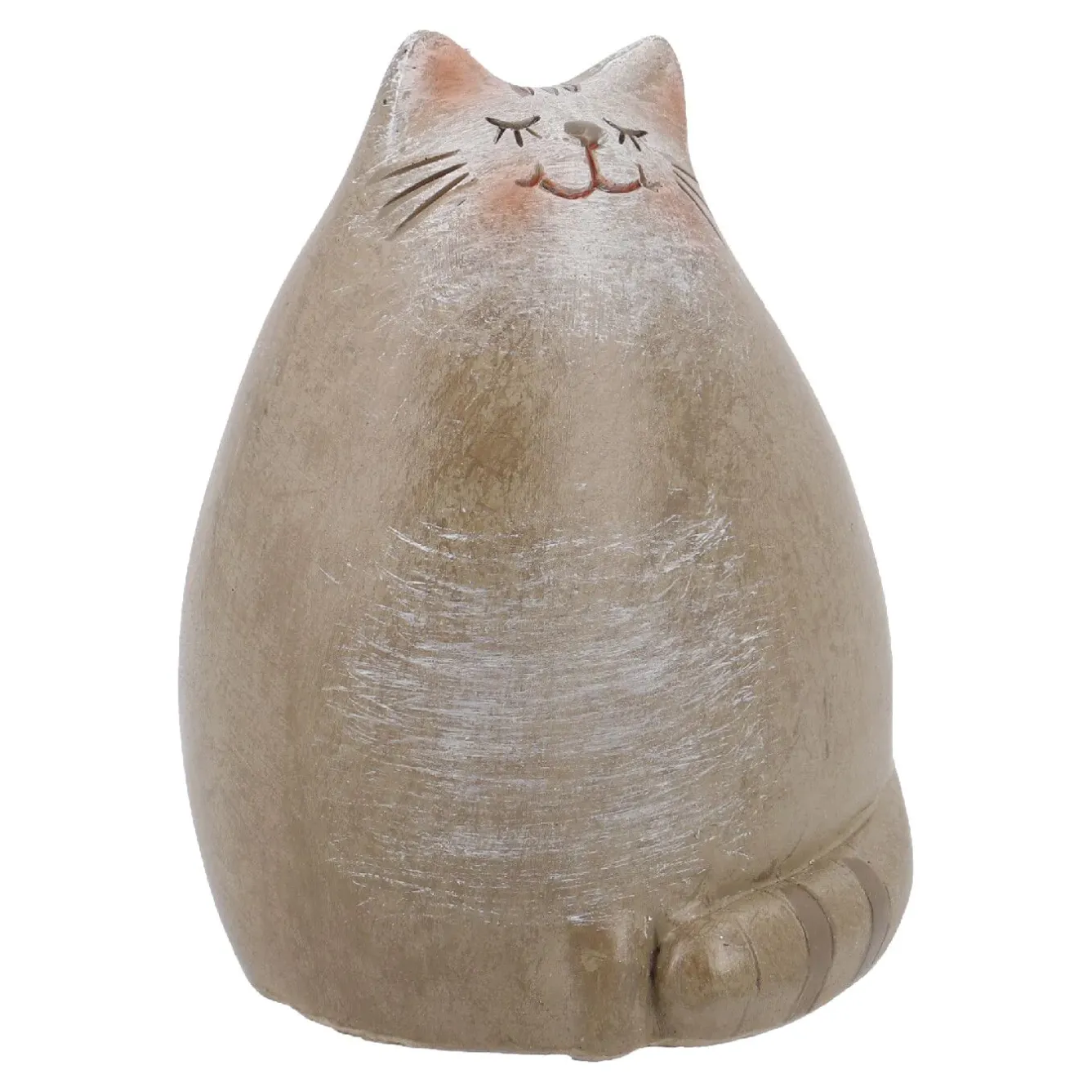 Best Katze, Bauchig/Augen Zu, 8.5 Cm Tierfreunde|Figuren