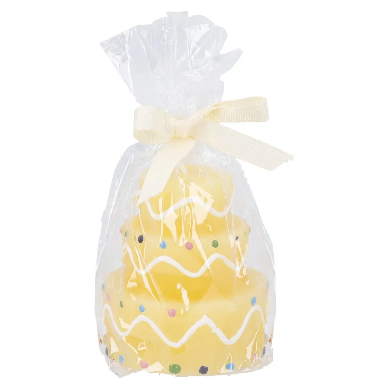 Clearance Kerze Geburtstag, Tortenform, Gelb, 6 X 7 Cm Geburtstag|Kerzen & Kerzenständer