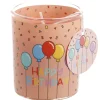 Clearance Kerze Im Glas, Geburtstag, Lachs, 6 X 7 Cm Geburtstag|Kerzen & Kerzenständer