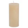 Hot Kerze Rustik, Lara, Sand, 15 Cm Kerzen & Kerzenständer|Adventskränze & Zubehör