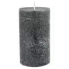 Outlet Kerze Rustik, Lara, Schwarz, 12 Cm Kerzen & Kerzenständer|Adventskränze & Zubehör