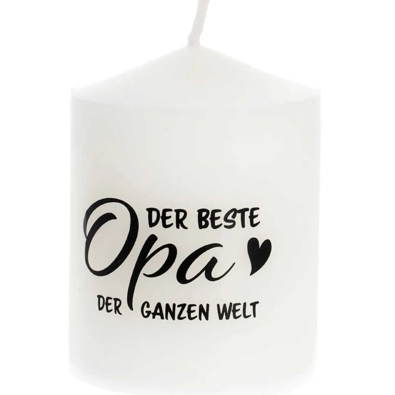 New Kerze Spruch, Bester Opa, 6 X 8 Cm Kerzen & Kerzenständer