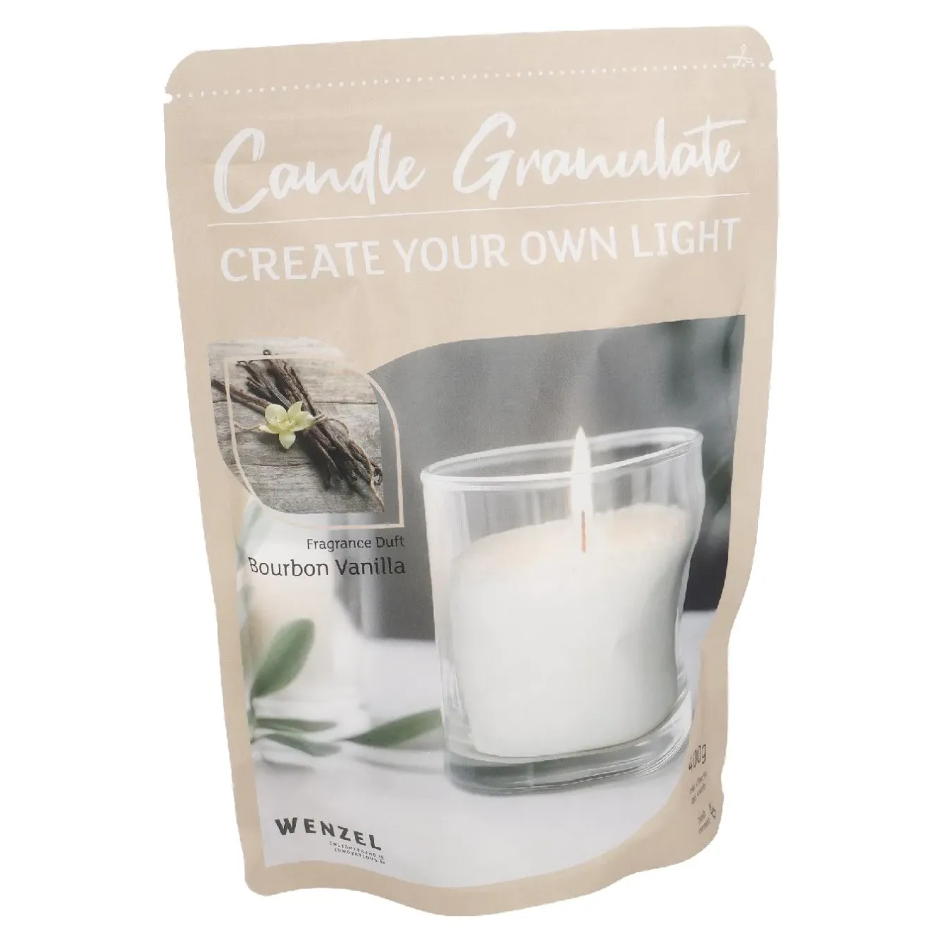 Clearance Kerzengranulat Duft, Vanille, 400 G Geschenkideen|Raumdüfte