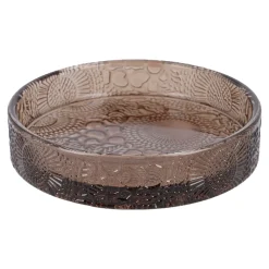 Discount Kerzen-Untersetzer Relief, Dunkelbraun, 9.8 Cm Tischdeko|Kerzen & Kerzenständer