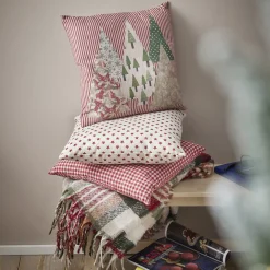 Outlet Kissen Xmas-Muster, Tanne/Streifen, 45 X 45 Cm Weihnachtsgeschenke|Textilien