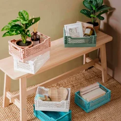 Outlet Klappbox, 27 X 17 X 11 Cm, Weiß Jga|Organisation