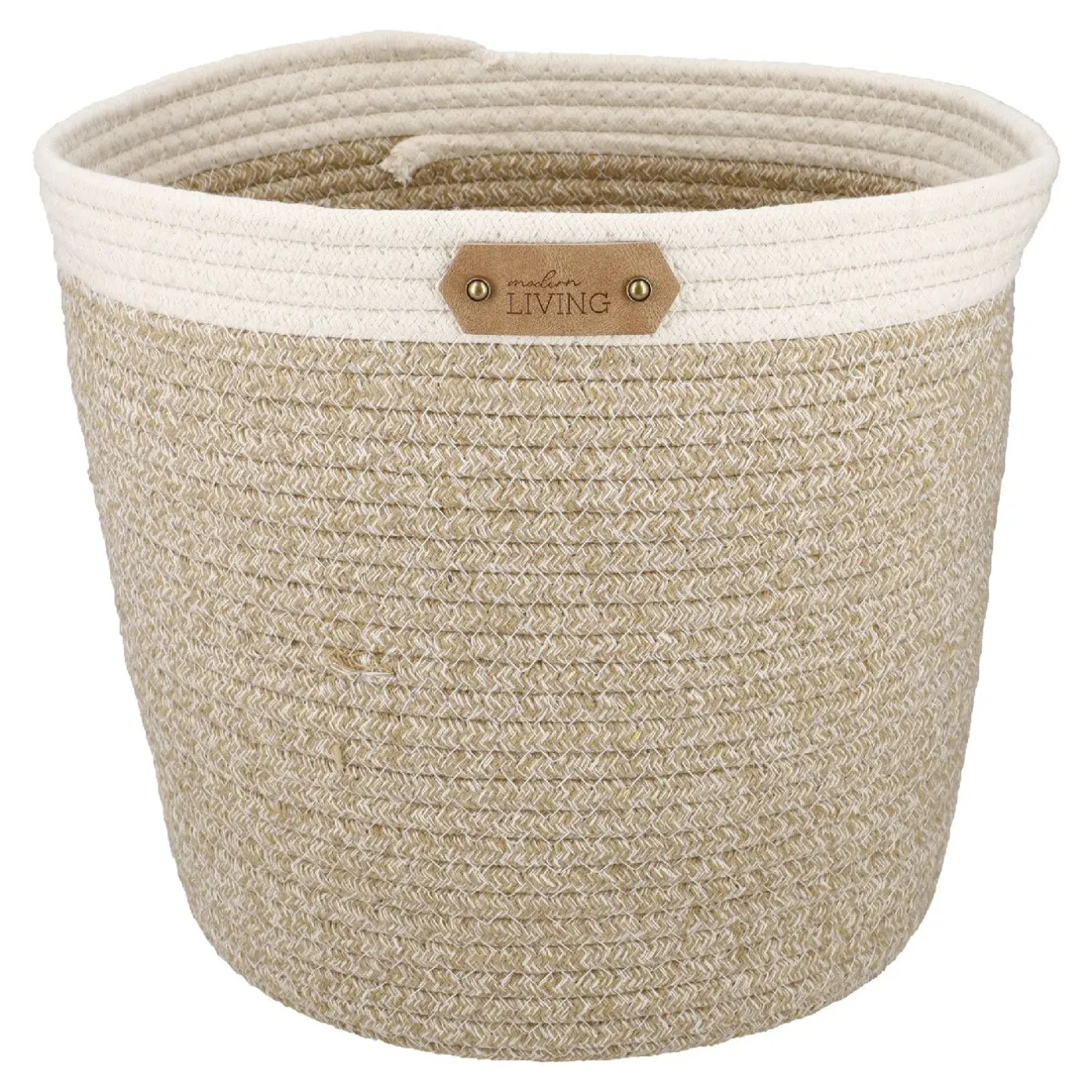 Online Korb Hoch, Rund/natur-weiß, 30 X 27 Cm Organisation
