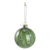 Discount Kugel Marmor, Grün, 8 Cm Weihnachtsbaumschmuck