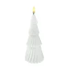 Outlet LED-Kerze Tanne, Weiß, 18.5 Cm Lichterwelt|Kerzen & Kerzenständer