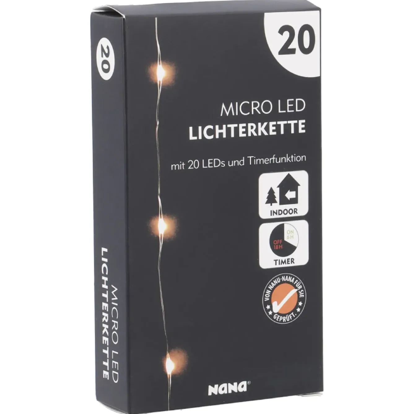LED-Lichterkette, Silber, 190 Cm Raumdeko Hochzeit|Hochzeitsdeko