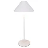 Hot LED-Tischlampe Schirm, Weiß, 34 Cm Geschenkideen|Lichterwelt