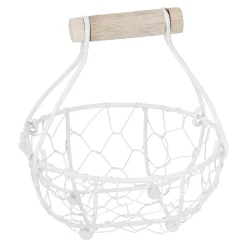Sale Metallkorb Mini Mit Griff, Rund Organisation