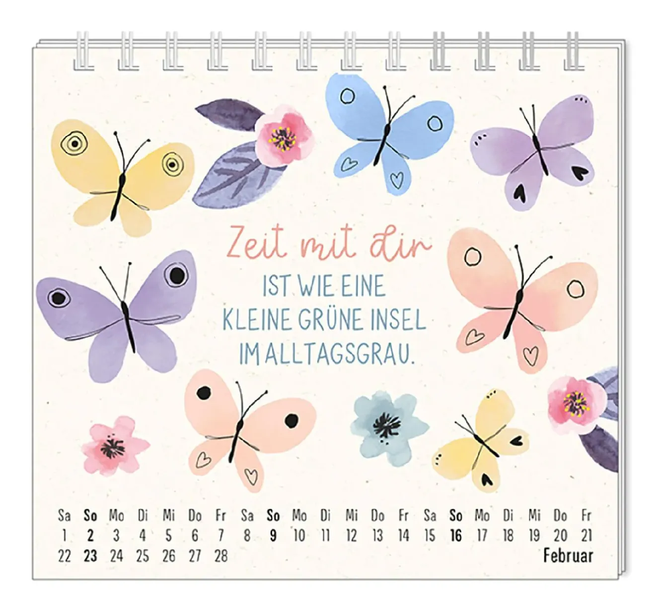 Best Mini-Tischkalender 2025, Floral Kalender & Planer|Weihnachtsgeschenke